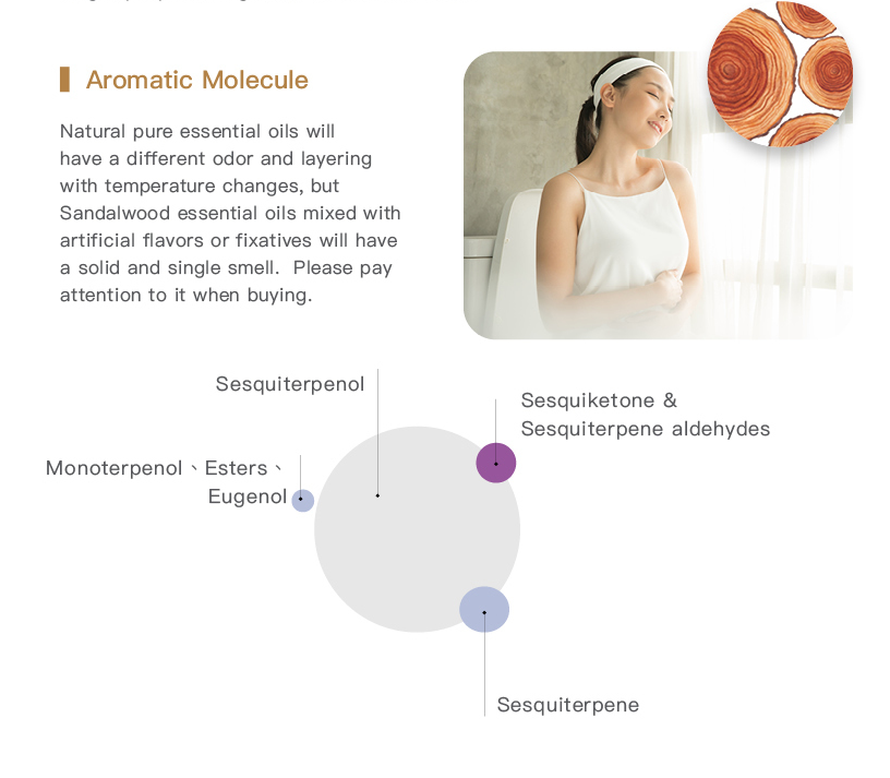 Easearoma Sandalwood Pure Essential Oil German Aromatherapy