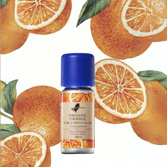 Easearoma Organic Orange Pure Essential Oil 10ml German Aromatherapy