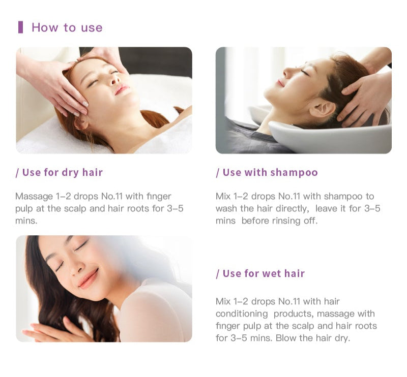 Easearoma Master Series No. 11 For Scalp Formulated Oil 15ml Premium Essential Oil German Aromatherapy