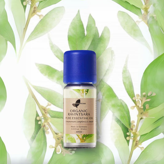 Easearoma Organic Ravintsara Pure Essential Oil 10ml German Aromatherapy