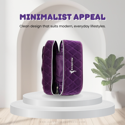 Portable Purple Pouch – Storage Bag for Essential Oils