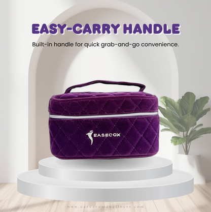 Portable Purple Pouch – Storage Bag for Essential Oils