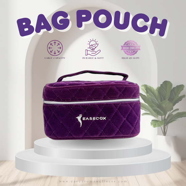 Portable Purple Pouch – Storage Bag for Essential Oils