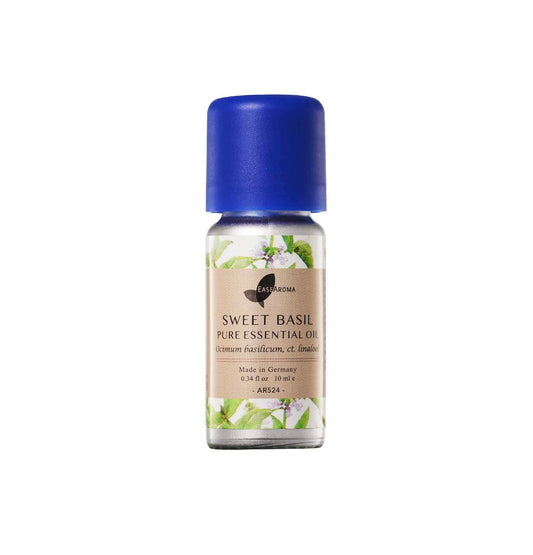 Easearoma Sweet Basil Pure Essential Oil German Aromatherapy