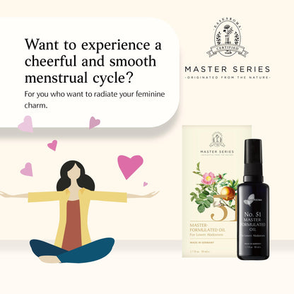 Easearoma Master Series No. 51 For Women Formulated Oil 50ml Premium Essential Oil German Aromatherapy Healthcare Wellness