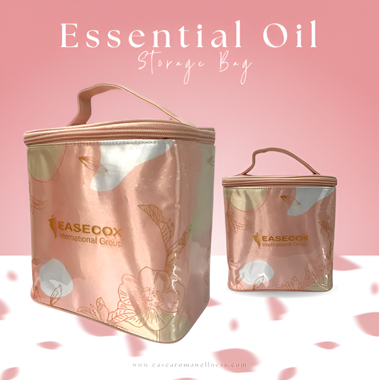 Easearoma Essential Oil Pink Storage Bag