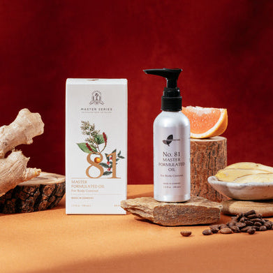 Easearoma Master Series No. 81 For Body Contour Formulated Oil 100ml Premium Essential Oil German Aromatherapy