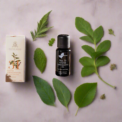 Easearoma Master Series No. 31 Healthcare For Neck and Chest Formulated Oil 15ml Premium Essential Oil German Aromatherapy