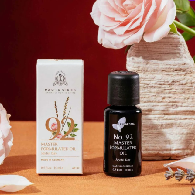 Easearoma Master Series No. 92 For Joyful Day Formulated Oil 15ml Premium Essential Oil German Aromatherapy