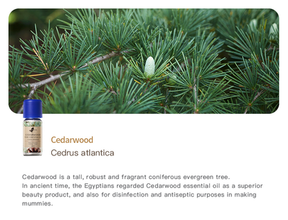 Easearoma Cedarwood Pure Essential Oil German Aromatherapy
