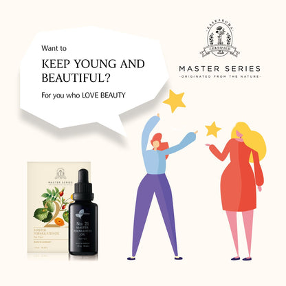 Easearoma Master Series No. 21 For Face Skin Repair Formulated Oil 30ml Premium Essential Oil German Aromatherapy