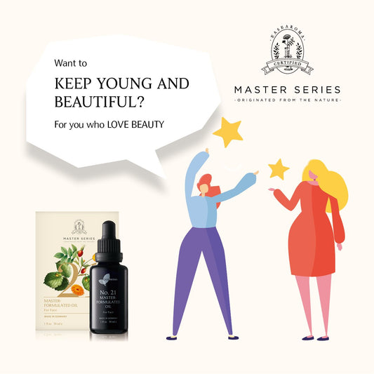 Easearoma Master Series No. 21 For Face Skin Repair Formulated Oil 30ml Premium Essential Oil German Aromatherapy