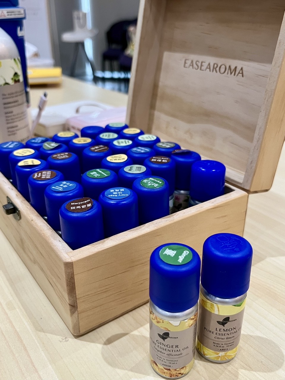 Wooden Box (Pine Wood) Storage for Essential Oil