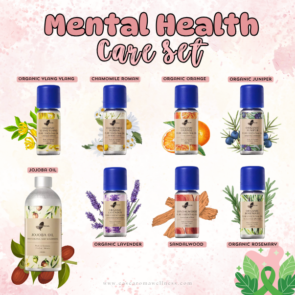Easearoma Mental Health Care Set Pure Essential Oil