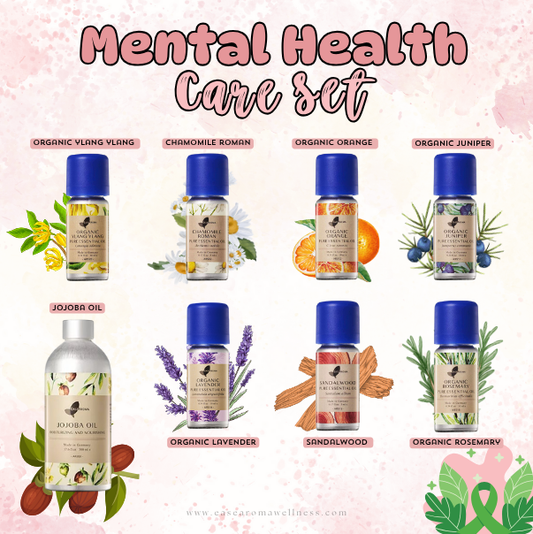 Easearoma Mental Health Care Set Pure Essential Oil