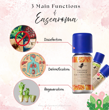 Easearoma Mental Health Care Set Pure Essential Oil