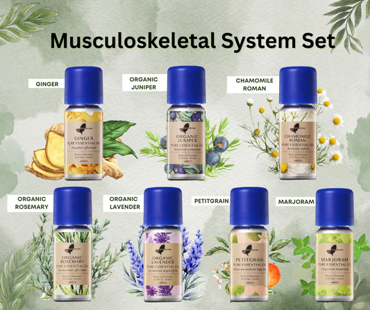 Easearoma Musculoskeletal System Set Pure Essential Oil