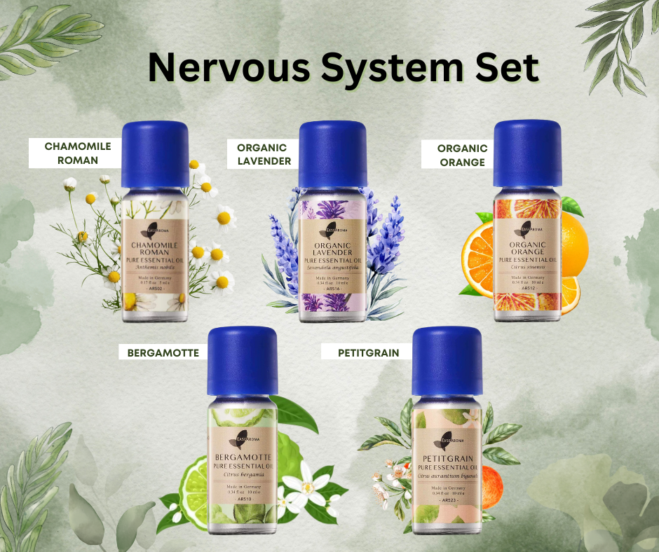 Easearoma Nervous System Set Pure Essential Oil