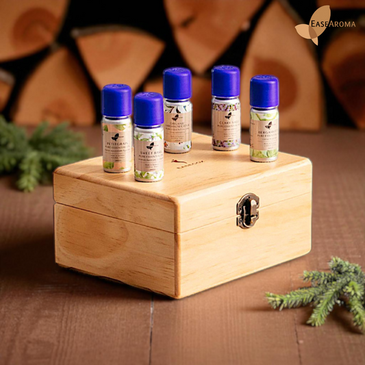 Wooden Box (Pine Wood) Storage for Essential Oil