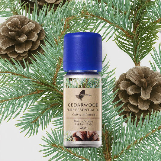 Easearoma Cedarwood Pure Essential Oil German Aromatherapy
