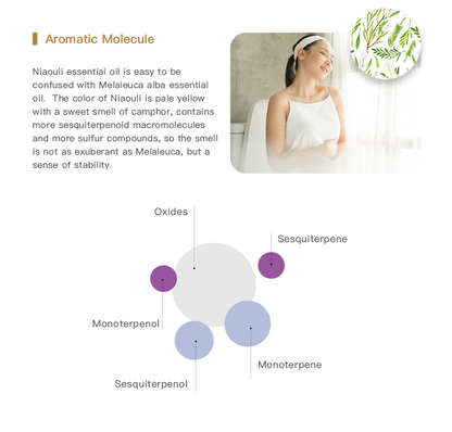 Easearoma Organic Niaouli Pure Essential Oil 10ml German Aromatherapy