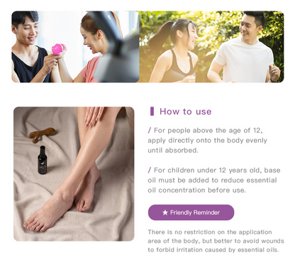 Easearoma Master Series No. 61 For Arm & Leg Formulated Oil 50ml Premium Essential Oil German Aromatherapy Body Care