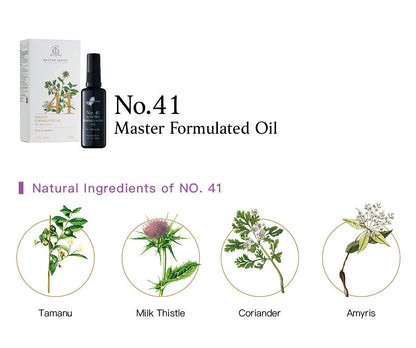 Easearoma Master Series No. 41 For Stomach Digestion Formulated Oil 50ml Premium Essential Oil German Aromatherapy Healthcare Treatment
