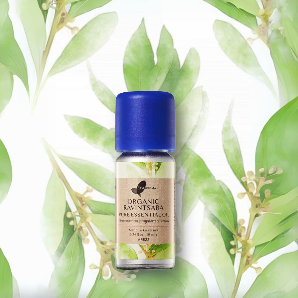 Easearoma Organic Ravintsara Pure Essential Oil 10ml German Aromatherapy