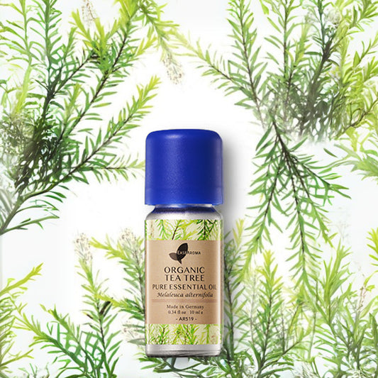 Easearoma Organic Tea Tree Pure Essential Oil 10ml German Aromatherapy