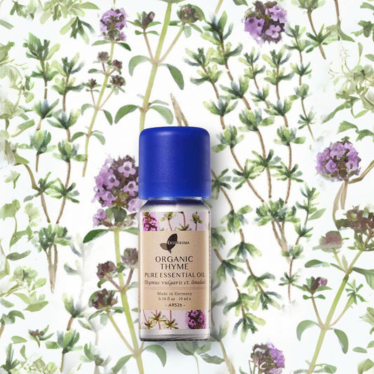Easearoma Organic Thyme Pure Essential Oil 10ml German Aromatherapy